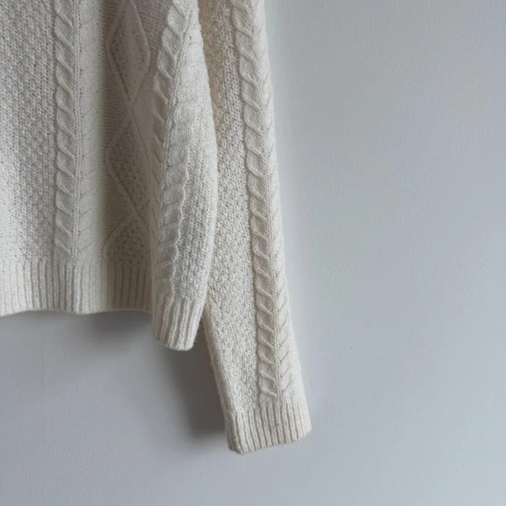 Women's‎ Vince Cable Knit Merino Wool Blend Pullover Size Small